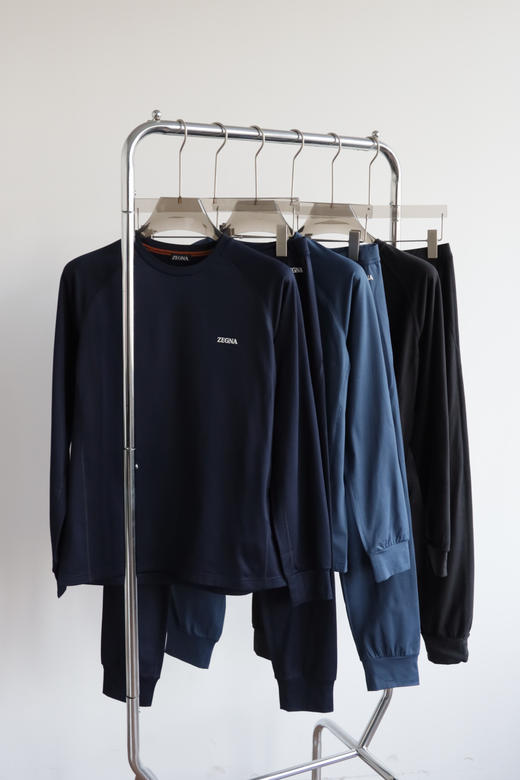 E.Z 25新款男士秋冬款发热加绒保暖内衣套装 PJ048 商品图6