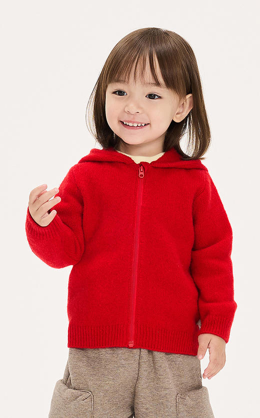 jnby  25年冬款  短款开襟毛衫  YPA311420 商品图3