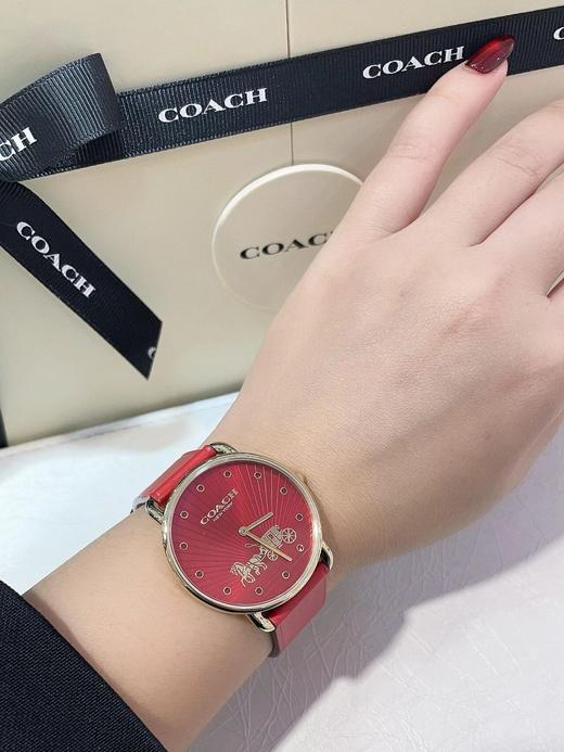 【双十二特惠】【马年限定】COACH/蔻驰ELLIOT系列马年限定生肖石英女表手表套盒 商品图4