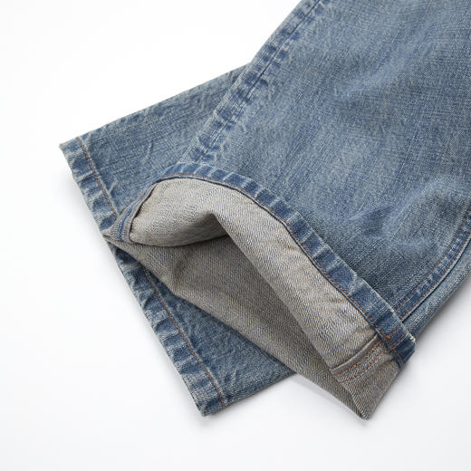 ROMI STUDIO“桃心牛仔”水洗石磨美式高腰垂坠牛仔长裤 RWCAX87047 商品图4