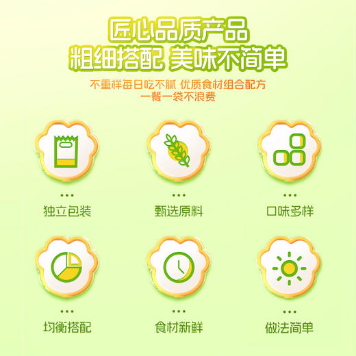 溢田12日果蔬杂粮粥75g*12包 商品图3