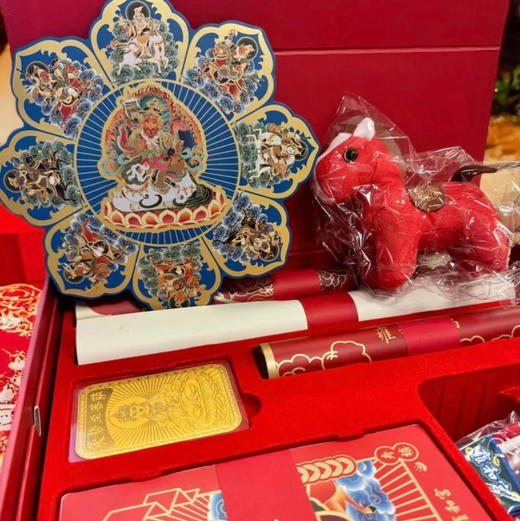 2025年雍和宫小福马福盒马年新年礼盒北京发货顺丰包邮 商品图1