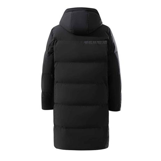 罗蒙冬季羽绒服男士长款加厚抗寒保暖防风时尚休闲百搭男潮长款羽绒服外套 商品图4