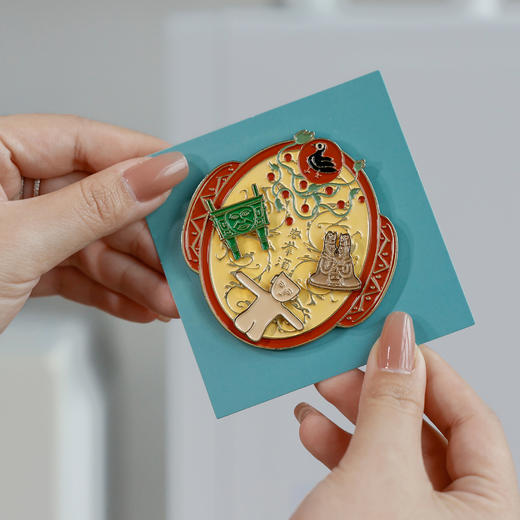 君幸酒耳杯冰箱贴 文创文物冰箱磁贴伴手礼礼物旅游纪念品 商品图4