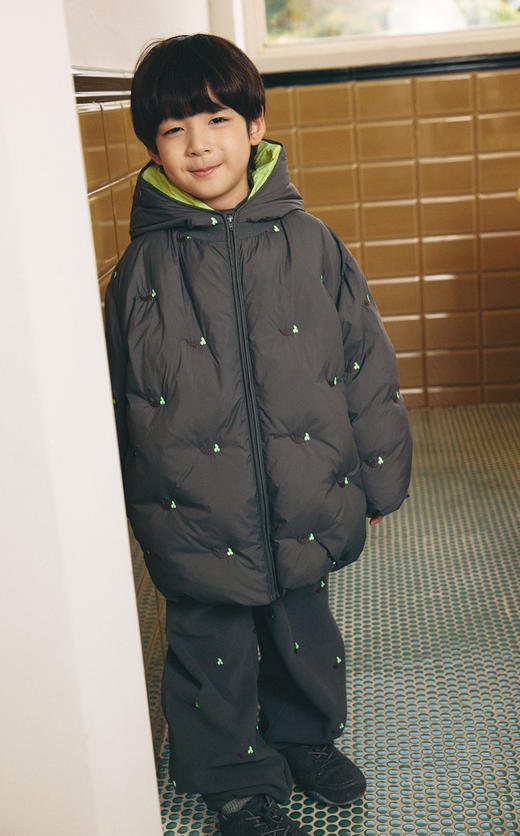 jnby   25年冬款  长款羽绒服  1P0C10990 商品图3