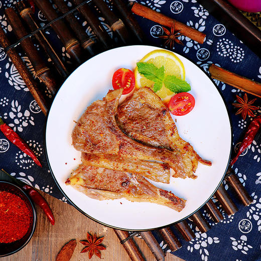  【生鲜不退换】紫光园战斧法式羊排220g*3 | 口感鲜嫩、肥而不腻、无膻味、真空包装、烹饪简单、蒸炸烤均可 商品图2