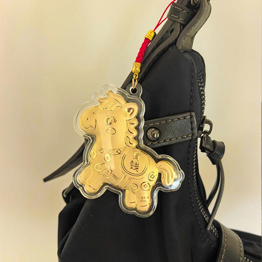 春日限定【抢先购💥买一送一！】BAOFANDI 宝梵迪马上有钱大号吊坠挂饰钥匙扣包包挂饰2个装【送证书】-mi 商品图12