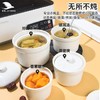 陶瓷炖盅酒店商用带盖煲汤沙县小汤盅一人份隔水炖家用带盖蒸汤盅 商品缩略图5