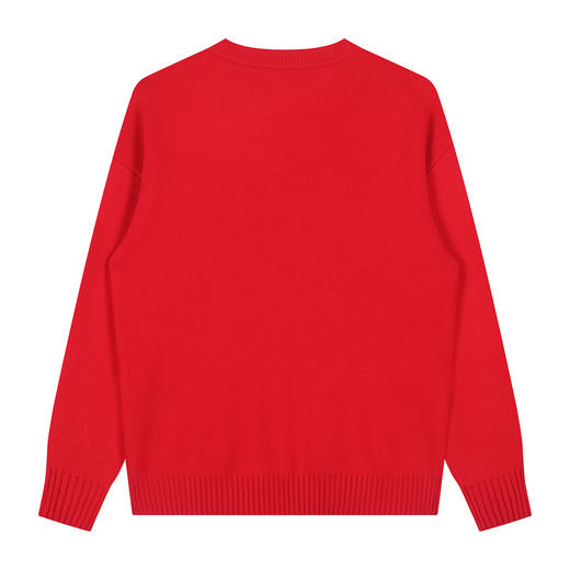 GXG男装【情侣系列】秋季中国风潮流喜庆男女同款圆领毛衣K&C 商品图1