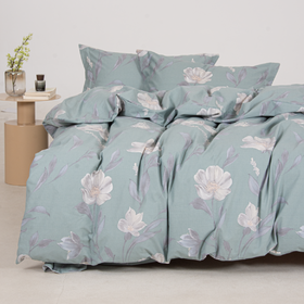 全棉加厚磨毛被套 枕套 床单 多花型自选 可成套搭配