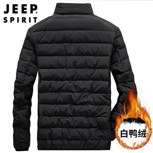 JEEP SPIRIT轻薄羽绒服男立领薄款轻便羽绒外套大码青年男潮8906 商品图4