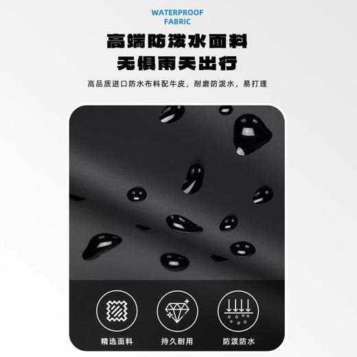 的幸武汉网球公开赛联名双肩包大容量简约旅游背包开学百搭大学生运动休闲书包 商品图2