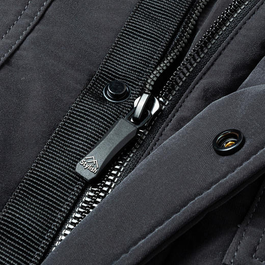 【90白鹅绒】罗蒙羽绒服男士保暖毛领帽子派克服棉服时尚休闲日常外套 商品图10