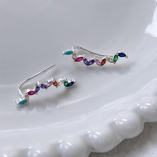 多种颜色形状耳钩耳环纪念日百货门店同款-163001286 商品图3