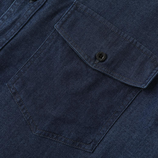 GXG男装【莱赛尔】25秋季时尚百搭日常通勤休闲翻领长袖男式衬衫K&C 商品图9