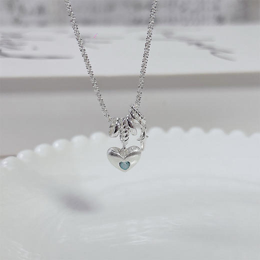 芝栀挞琉璃双子星项链小众闪耀星星锁骨链项链-纪念日百货门店同款 163893587 商品图3