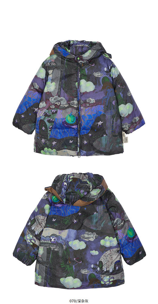 jnby   25年冬款  中长款羽绒服  YPAC11030 商品图11