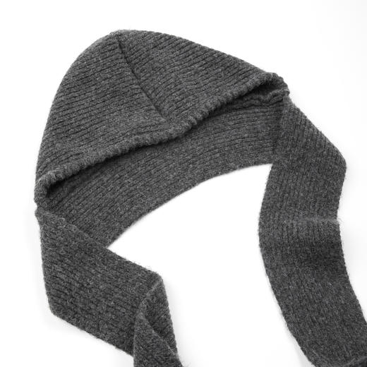 ROMI STUDIO“时髦搭配”羊毛混纺柔软拉法帽围巾一体 RWCWP07224 商品图4
