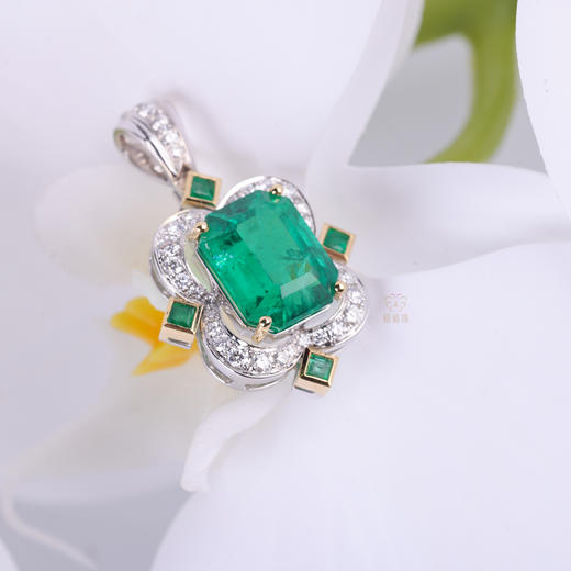 【华贵】祖母绿挂坠-CB12406078 商品图2