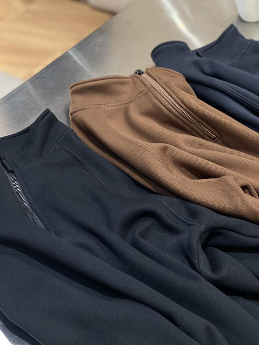 【品牌直发】仅💰69元抢 100%专柜正品  英国轻奢品牌Gesamy男士加绒半拉链卫衣，含羊毛抗寒！裤子配套的衣服终于来了，超有型‼️“男人们”只需要干干净净！一套买起来 商品图5