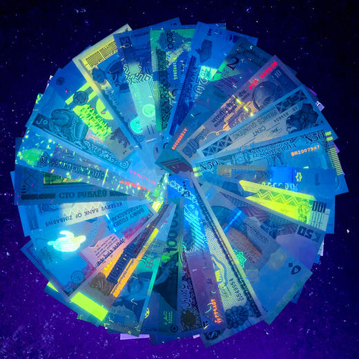 【为思礼】马跃新程 福纳百祥 创意外国纪念币红包  掌上“环球博物馆” 扫码看世界 娃娃红包 中国风宫墙红包 百福桶 新年春节压岁钱礼物 商品图3