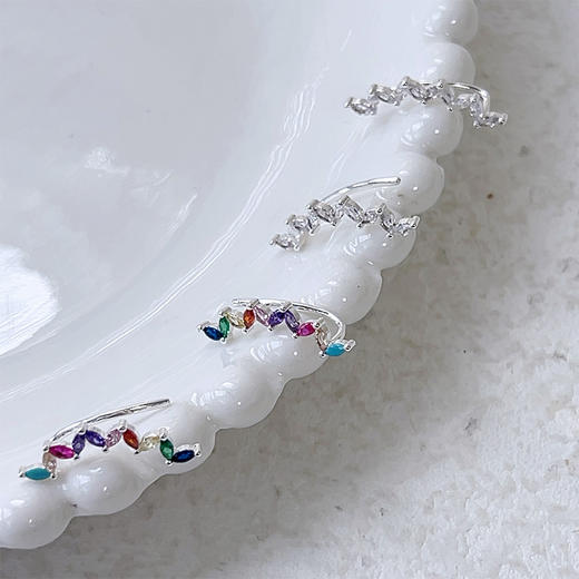 多种颜色形状耳钩耳环纪念日百货门店同款-163001286 商品图0