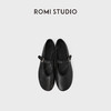 ROMISTUDIO“法式优雅”羊皮柔软一字针扣圆头芭蕾舞鞋 RWCLP37259 商品缩略图2