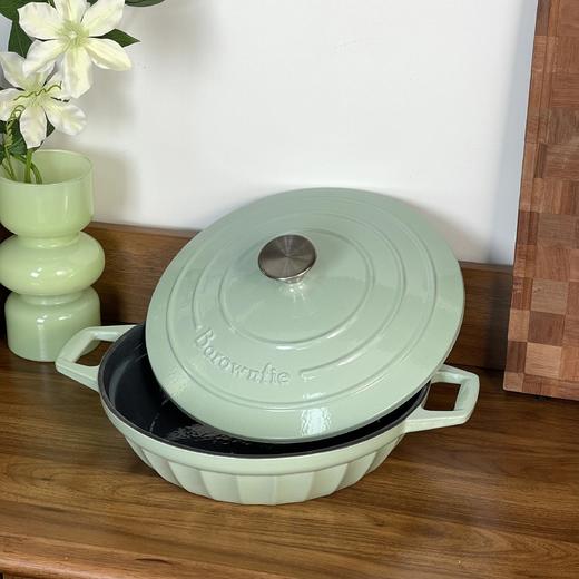 【后院团购】博朗菲珐琅锅大合集 高品质不惧PK北鼎千元珐琅锅 焖炖锅/海鲜锅一并安排 3种尺寸 品牌直发基地直邮 商品图7