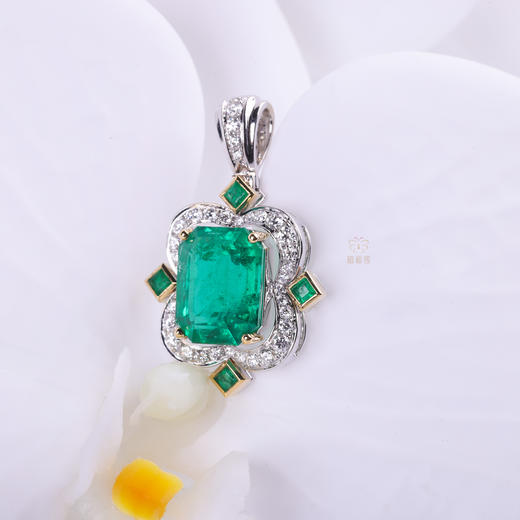 【华贵】祖母绿挂坠-CB12406078 商品图1