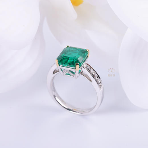 【翠韵】祖母绿戒指-CB12412017 商品图6