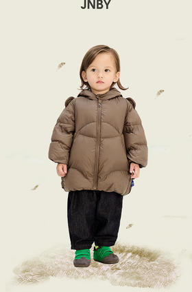 jnby  25年冬款  中长款羽绒服 YPAC11010