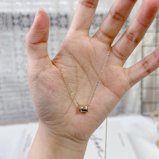 小众高级碎碎冰小蛮腰项链-纪念日百货门店同款166143511 商品图4