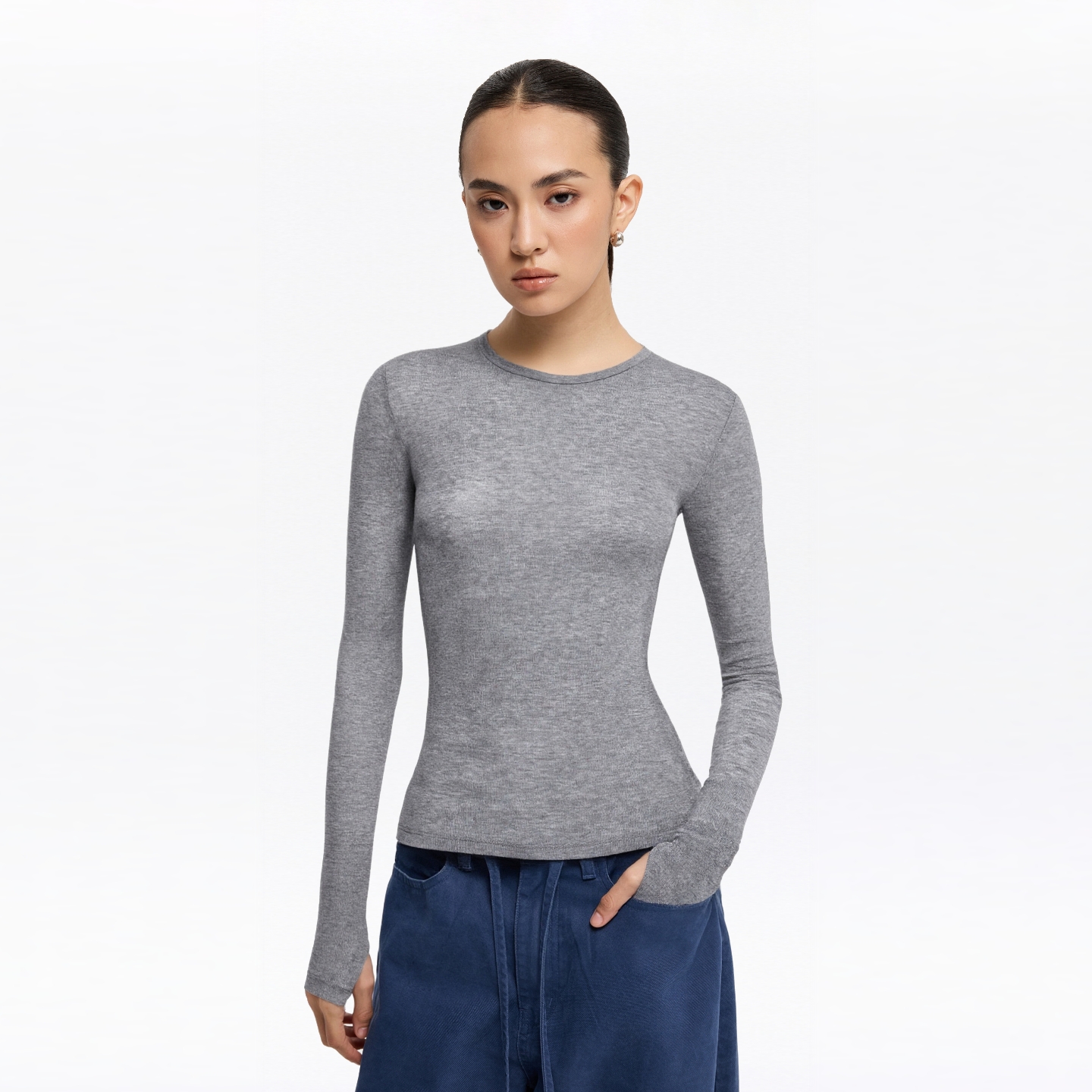 oneup羊毛打底衫（不散边版）