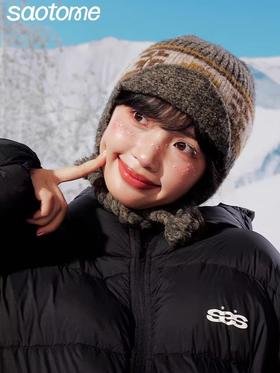 早乙女惠子saotome/STMPSMZ141192/小帽沿费尔岛飞行帽