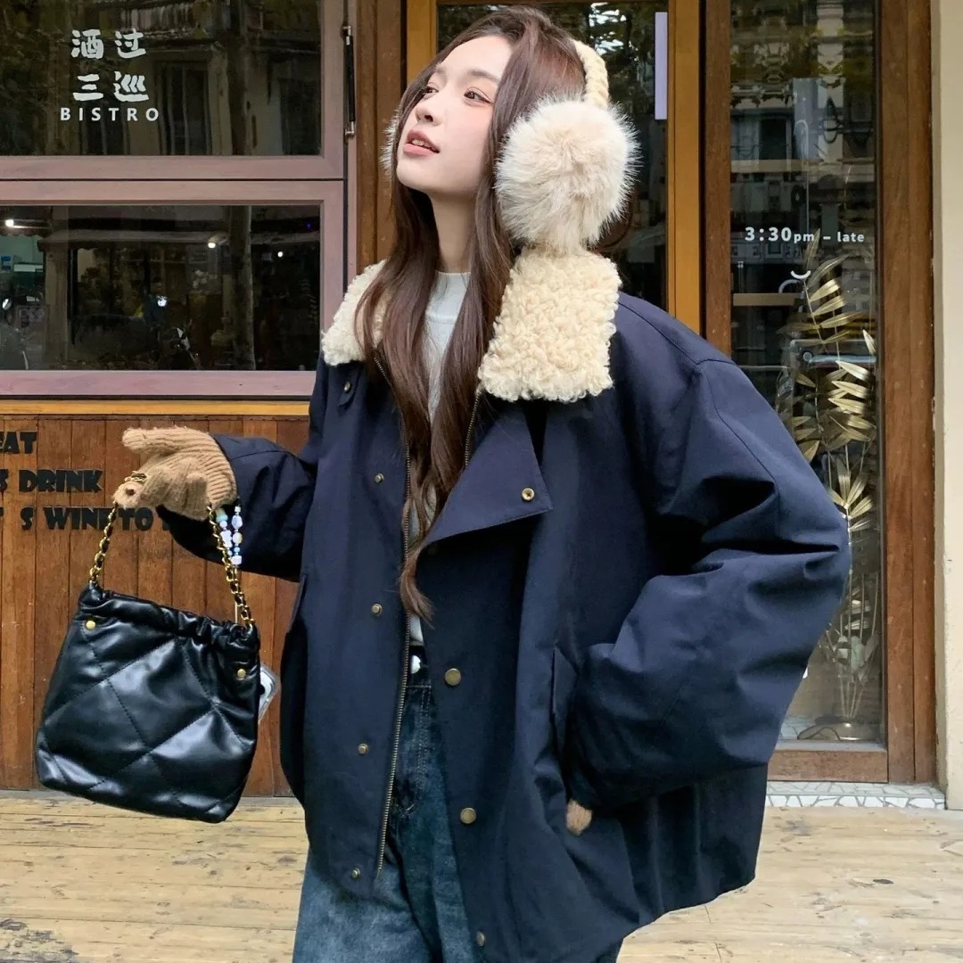 Gesamy丹巴毛绒羽绒派克服，派克服结合羽绒填充，防风保暖双结合（3-7天发货）