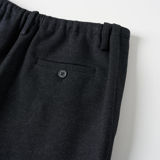 ROMI STUDIO“慵懒随性”牦牛绒混纺松紧腰头宽松休闲裤RW24AX80409 商品图3