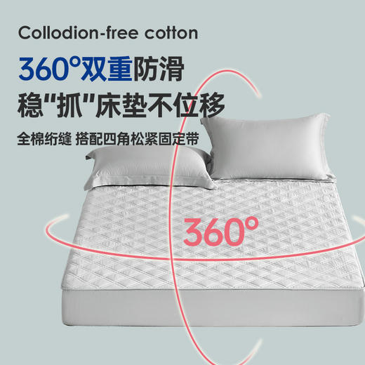 全棉舒适席梦思保护垫 商品图2
