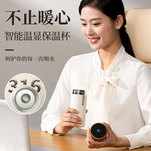 和正爱心礼盒 HZ-LOVE-1筋膜枪按摩器艾灸罐保温杯自主测压 送爸妈长辈亲情过节回家健康礼物 孝心礼盒(筋膜枪+温显水杯+测压计+艾灸罐-2） 商品图8