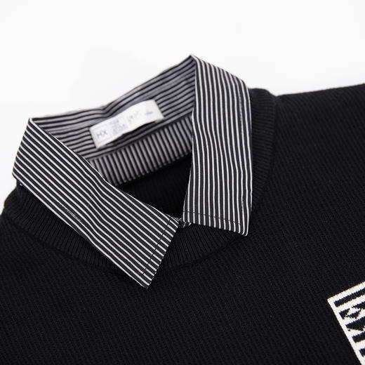 【新品上新】HX 冬季衬衣领毛衫S107544120101 商品图2