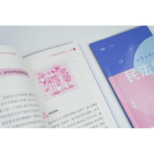 给青少年的民法典（家庭编）杨帆编著 法律出版社 商品图2
