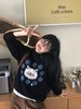 【YW】无忧购可爱猫咪提花圆领毛衣女秋冬宽松百搭减龄针织衫上衣1098#（截单后3-5天发货） 商品缩略图6