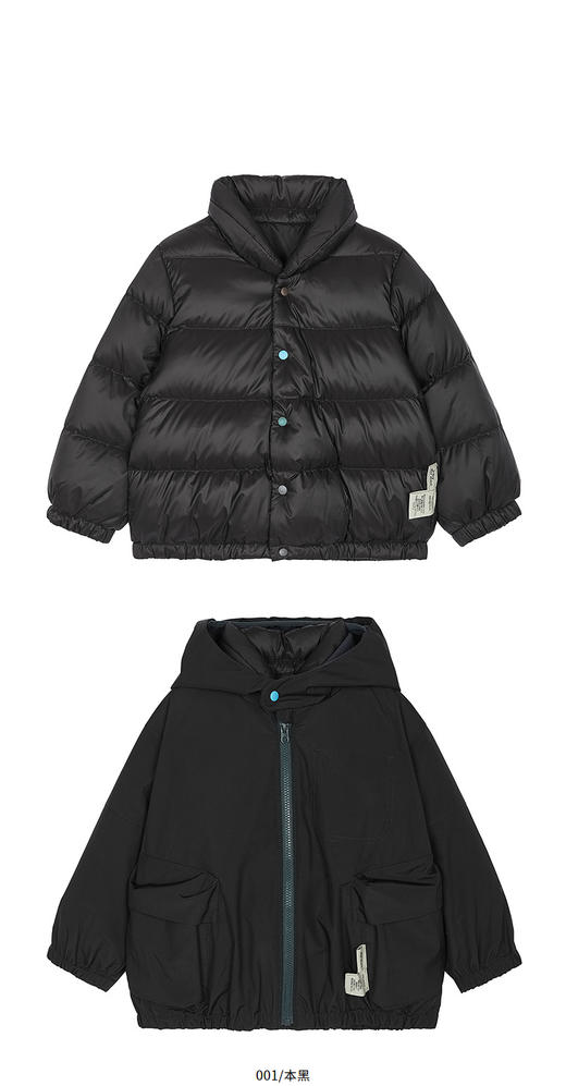 jnby  25年冬款  短款羽绒服  YPAC20310 商品图8