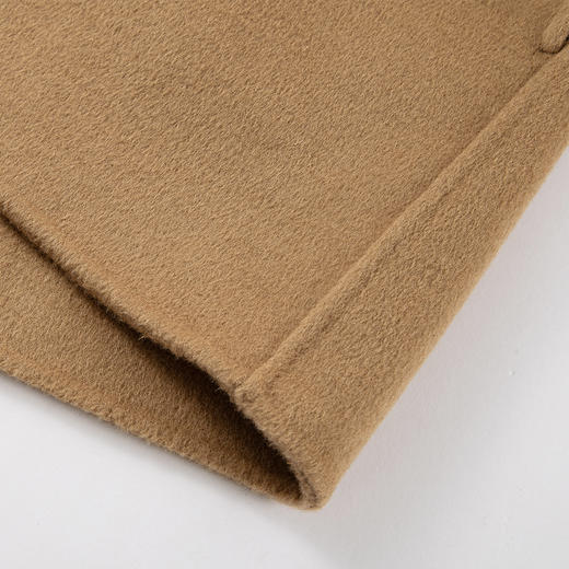 QH948斯尔丽25新款一手长小个子直身简约百搭通勤双面呢羊毛短大衣 商品图7