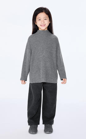 jnby   25年冬款  长袖套头毛衫  1PA311800