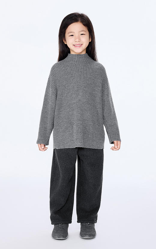 jnby   25年冬款  长袖套头毛衫  1PA311800 商品图0