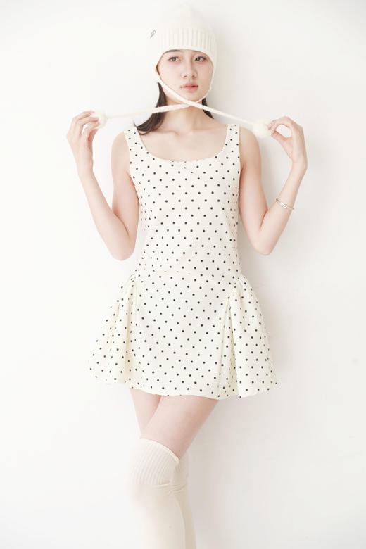 成分是羊毛+羊绒，千金感毛球儿帽子。羊绒粗线混纺飞机帽C112888 商品图10