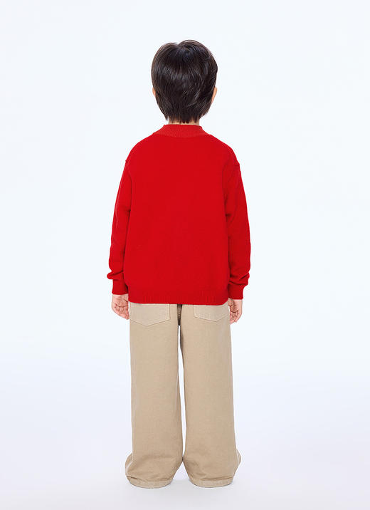 jnby   25年冬款  长袖套头毛衫  1PA312570 商品图6