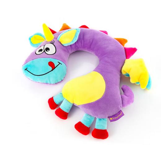 蓝旅（TRAVEL BLUE）可爱儿童脖子多功能u型枕靠枕卡通玩偶颈椎汽车飞机旅行枕 商品图9