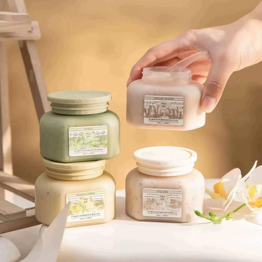 润培roopy果酸身体磨砂膏沐浴露二合一 手部清洁去角质死皮浴盐女 商品图1