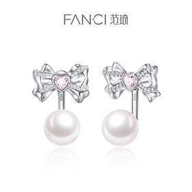 Fanci范琦 【灵动结系列】甜梦少女耳环甜美蝴蝶结耳环礼物